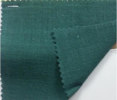 GZ-JCH 中厚仿麻竹節洗水100%棉  146CM JA320 正面照